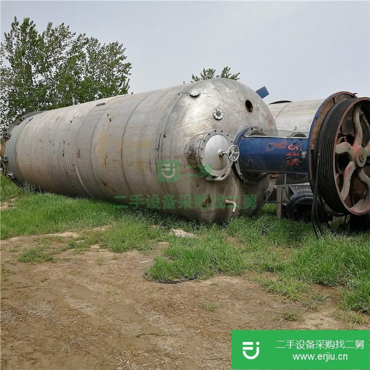 山東低價出售二手30立方不銹鋼生物發(fā)酵儲罐
