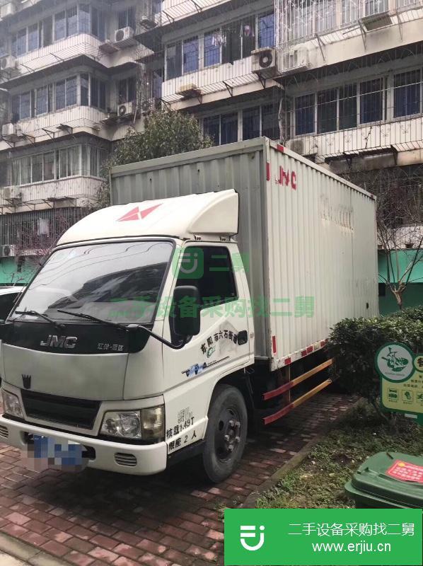 浙江出售二手江鈴廂式貨車