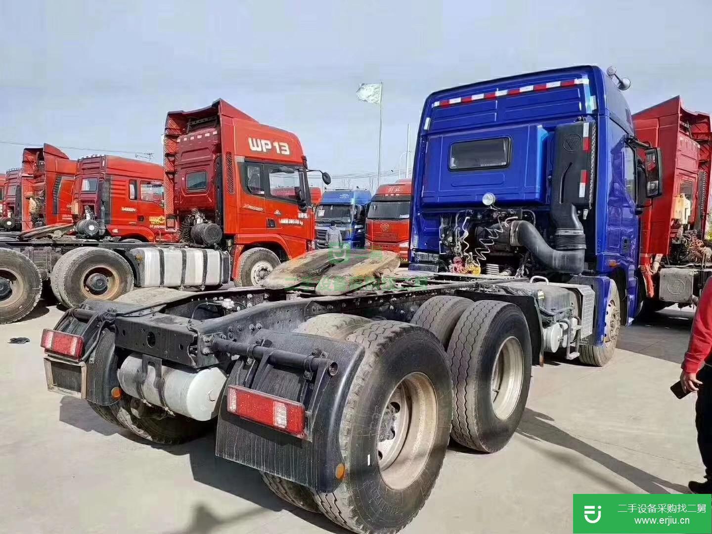 山東出售二手福田歐曼牽引車