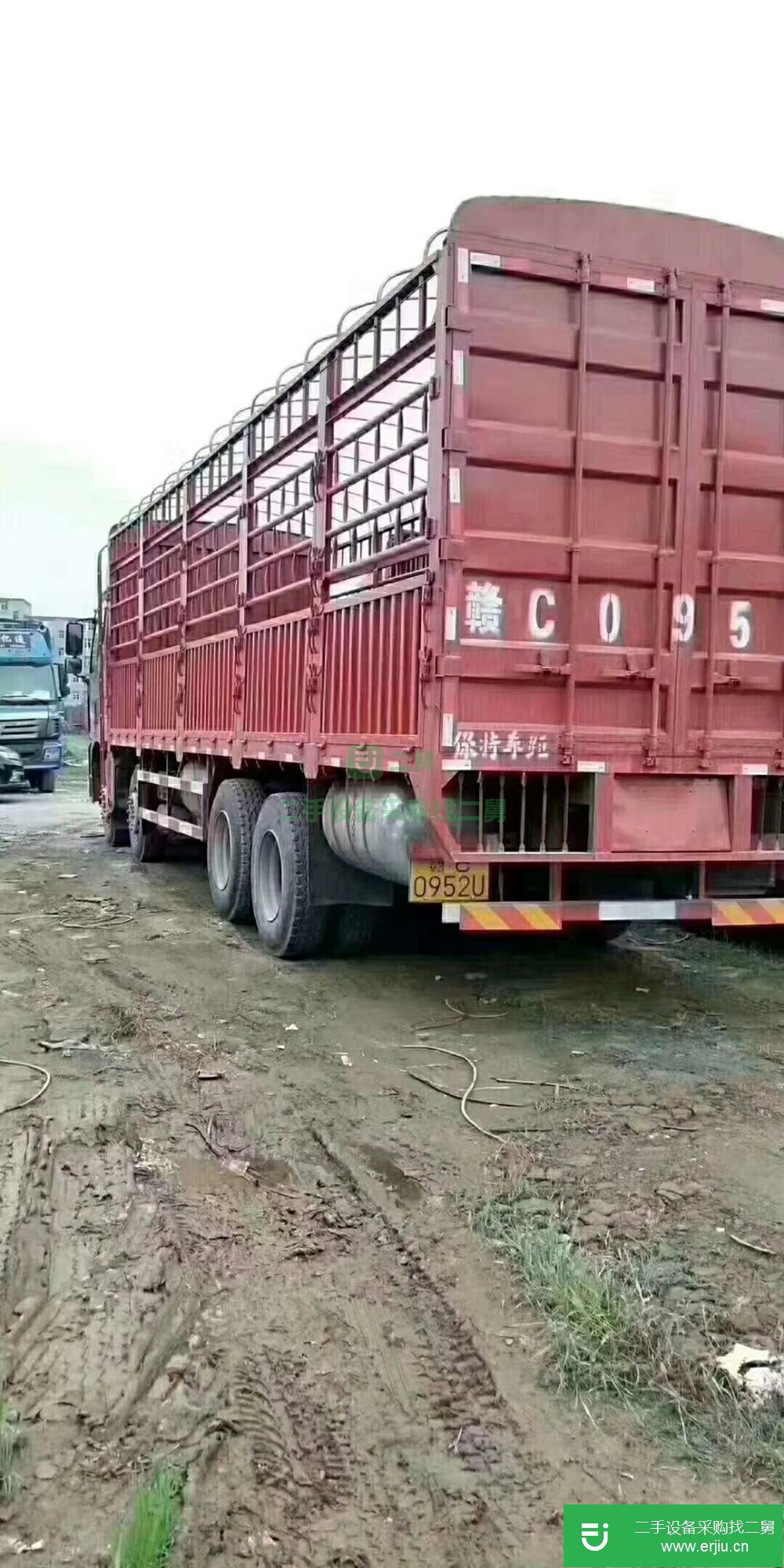 海南出售二手東風天龍前四后八高攔貨車