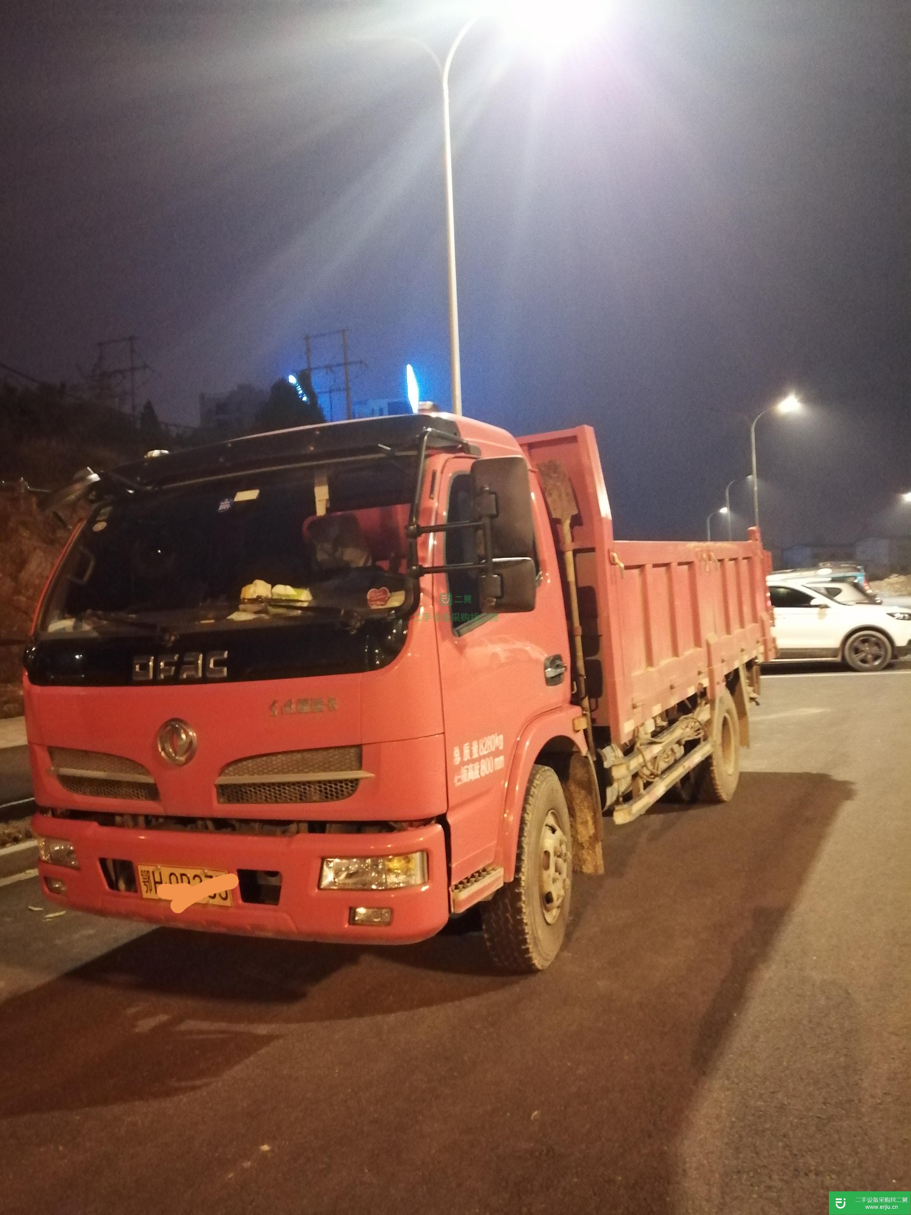 湖北出售二手東風福瑞卡自卸車