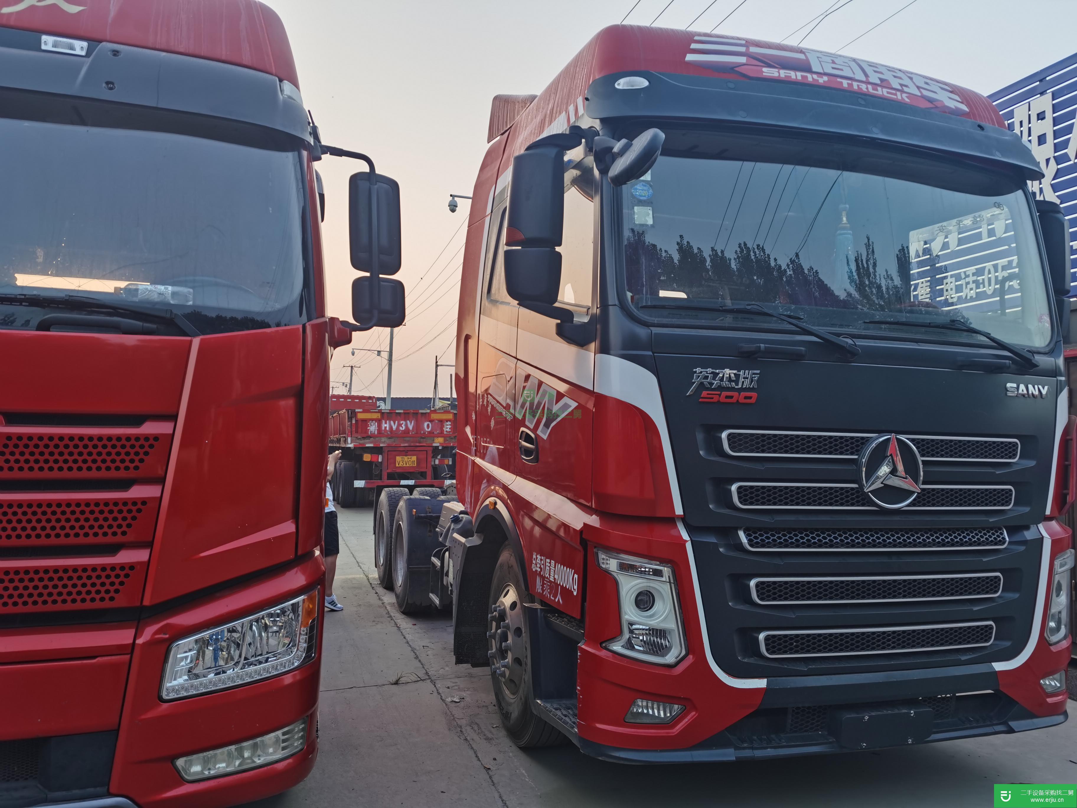 山東出售二手牽引車500馬力