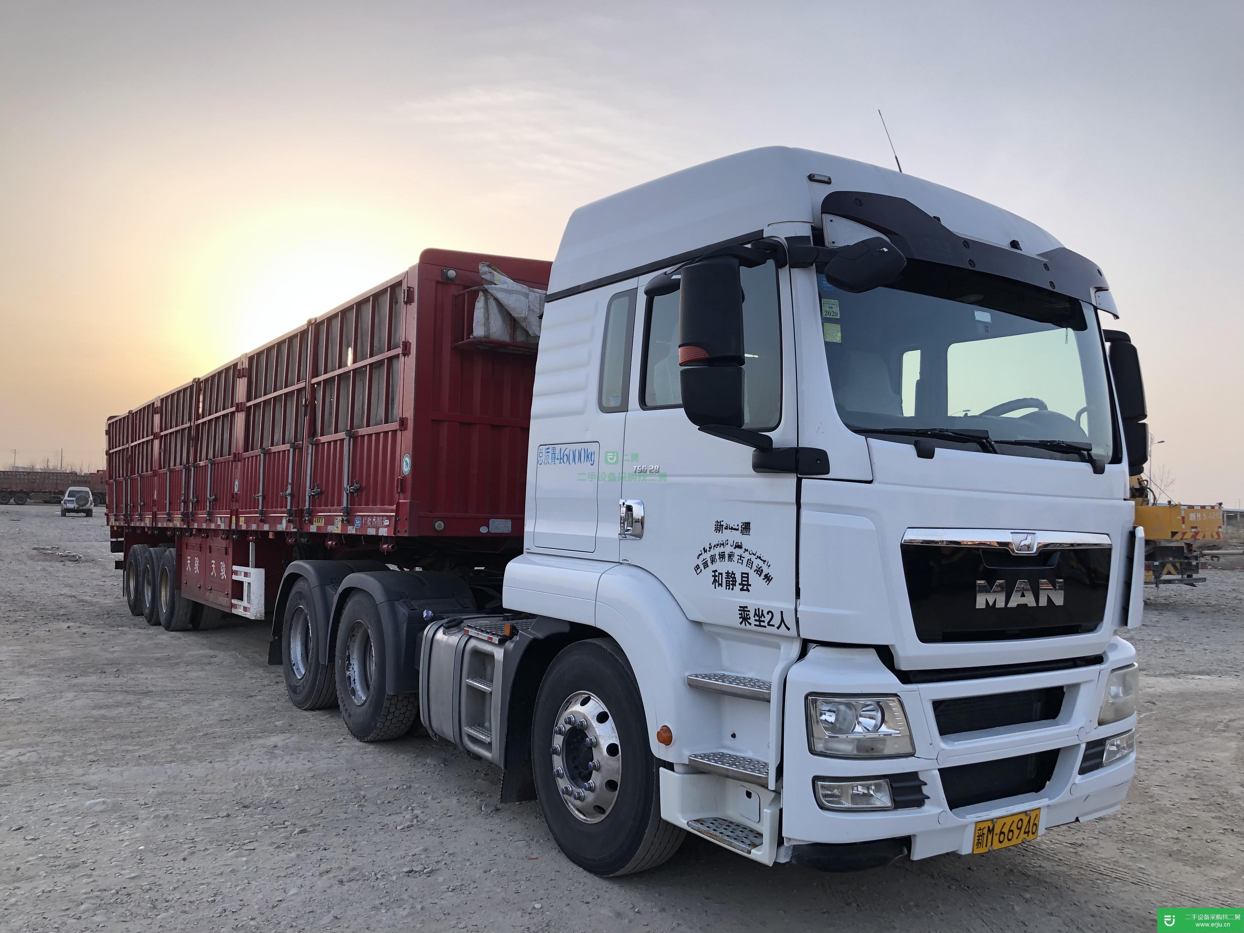 新疆出售二手半掛車440馬力