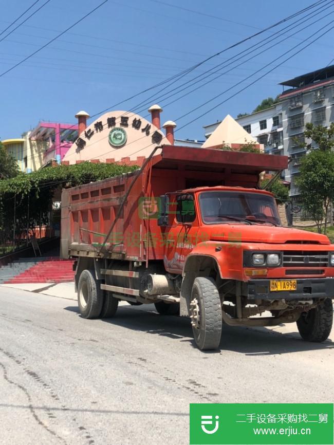貴州出售二手東風(fēng)尖頭自卸車