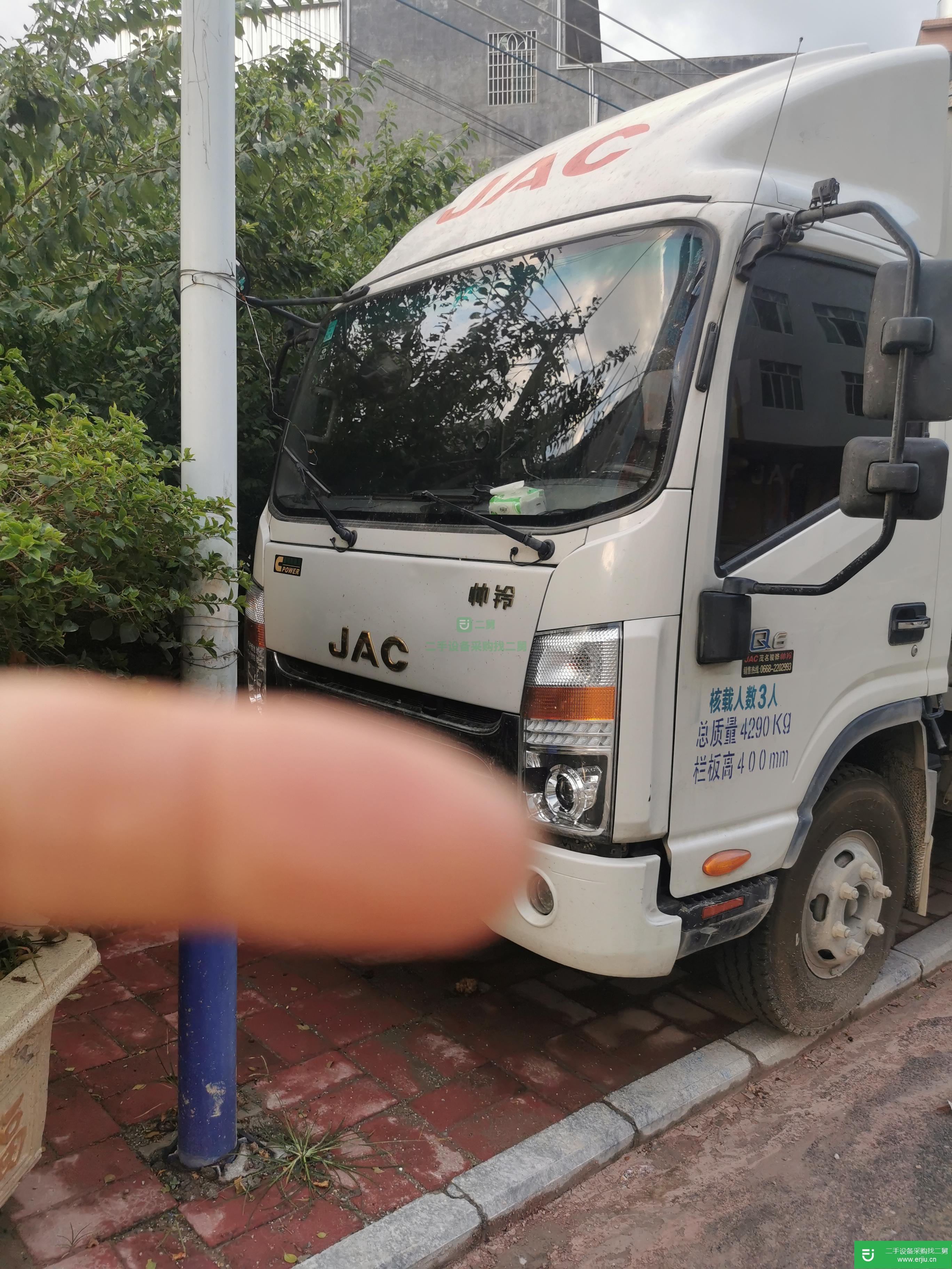 廣東出售二手江淮帥鈴156馬力貨車