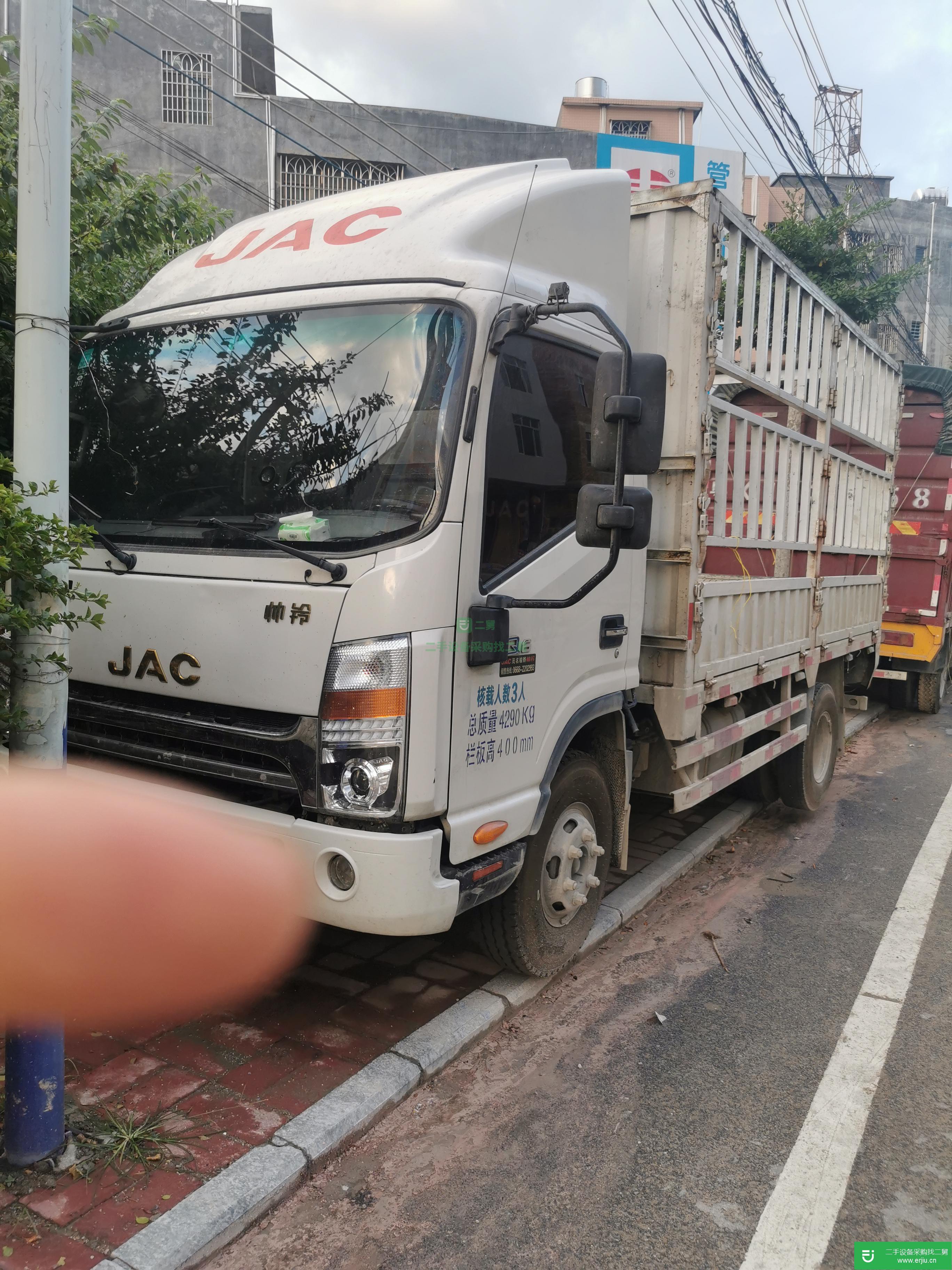 廣東出售二手江淮帥鈴156馬力貨車