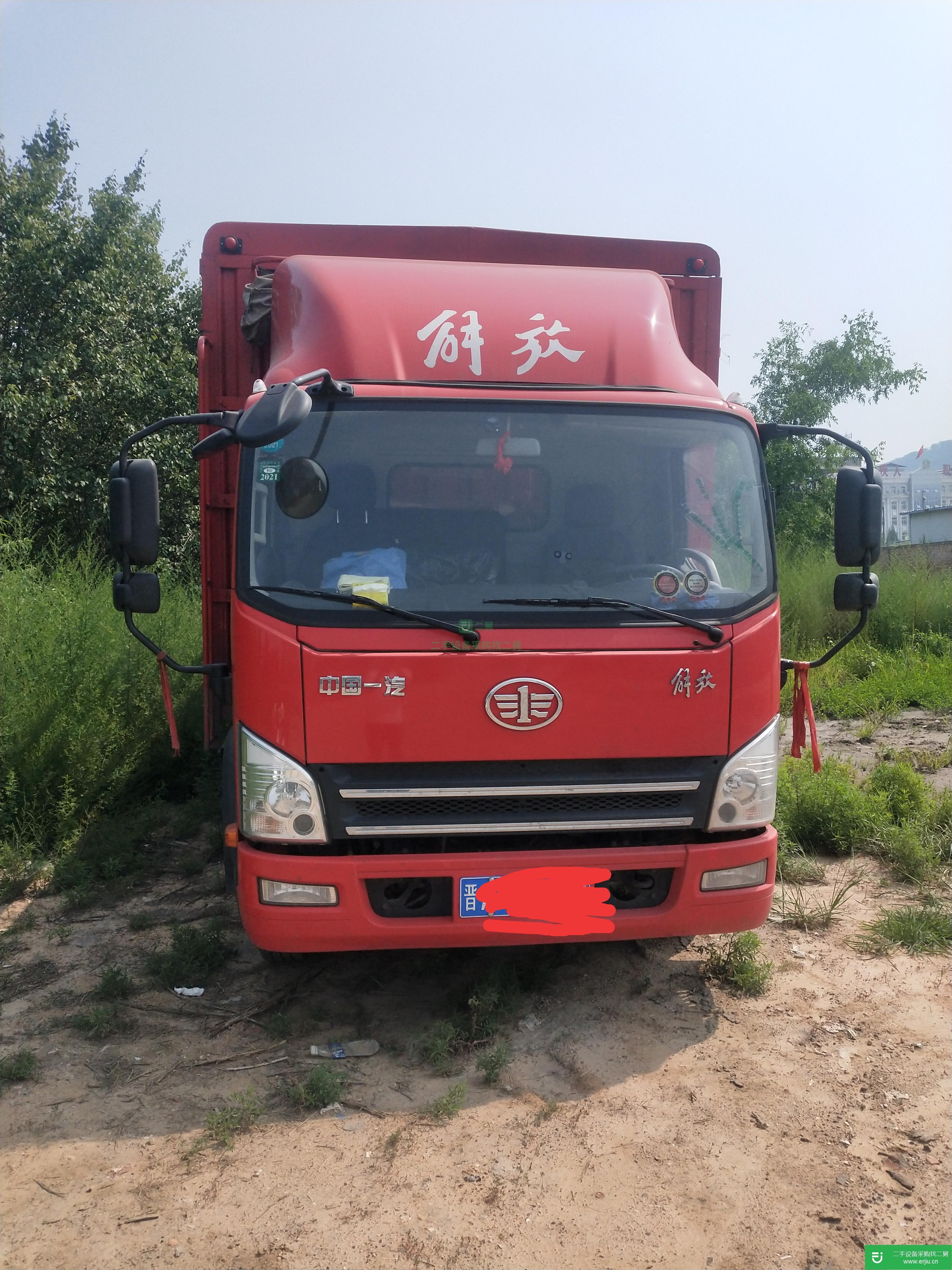 山西出售二手一汽解放輕卡156馬力貨車