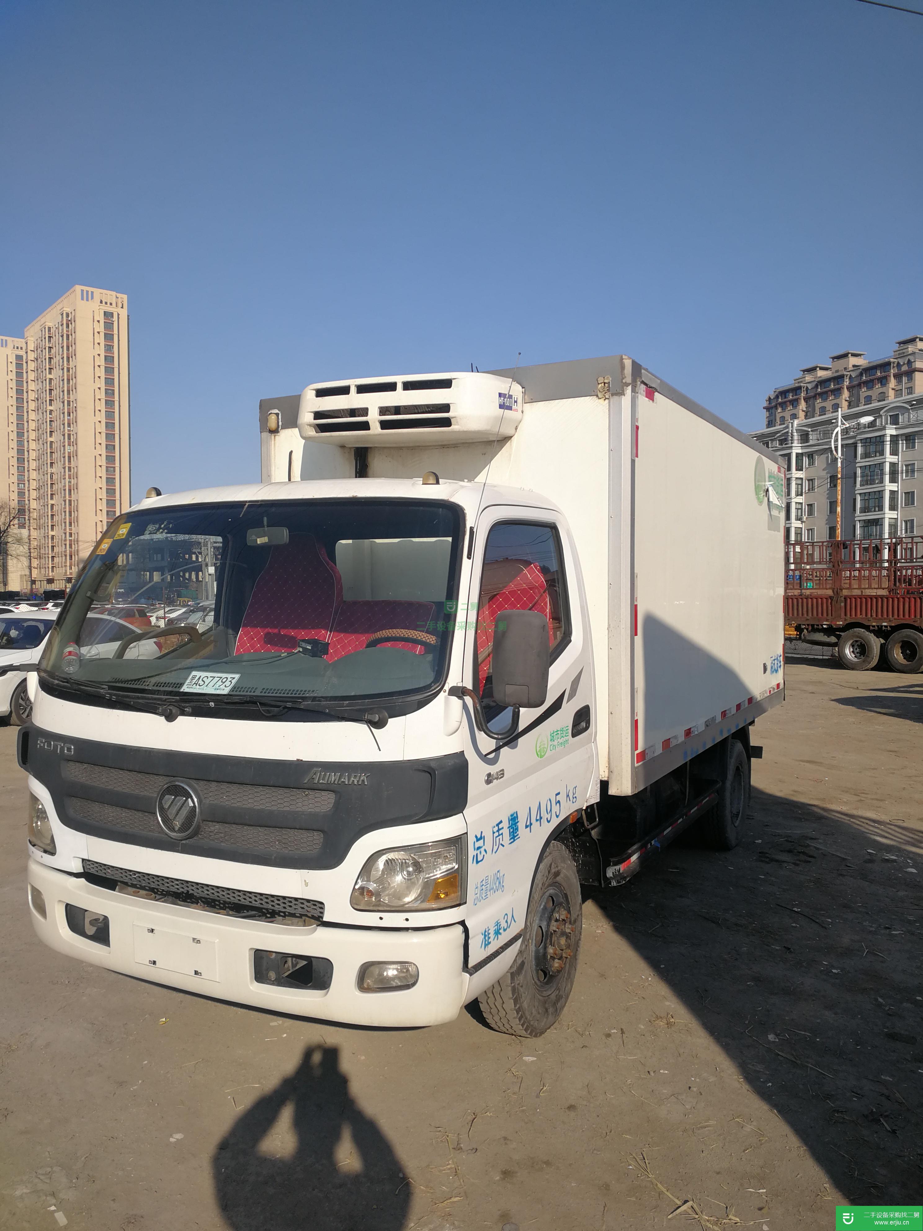 黑龍江出售二手福田歐馬可100馬力貨車