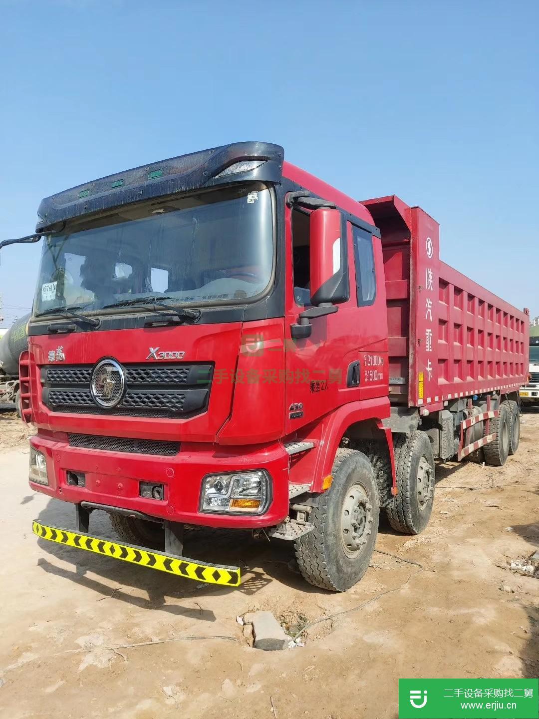 山東出售二手自卸車(chē)陜汽重卡430馬力