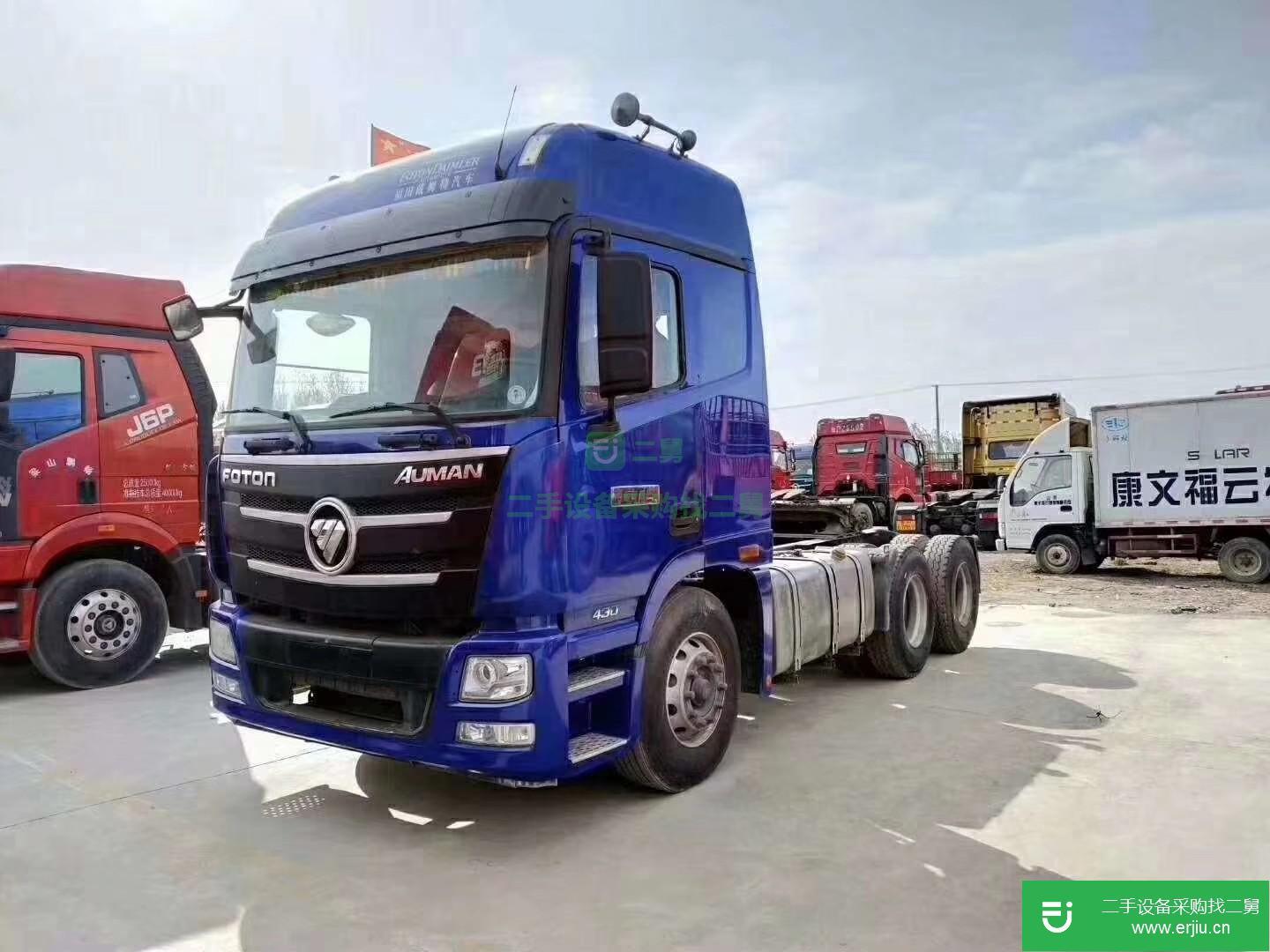山東出售二手福田歐曼牽引車