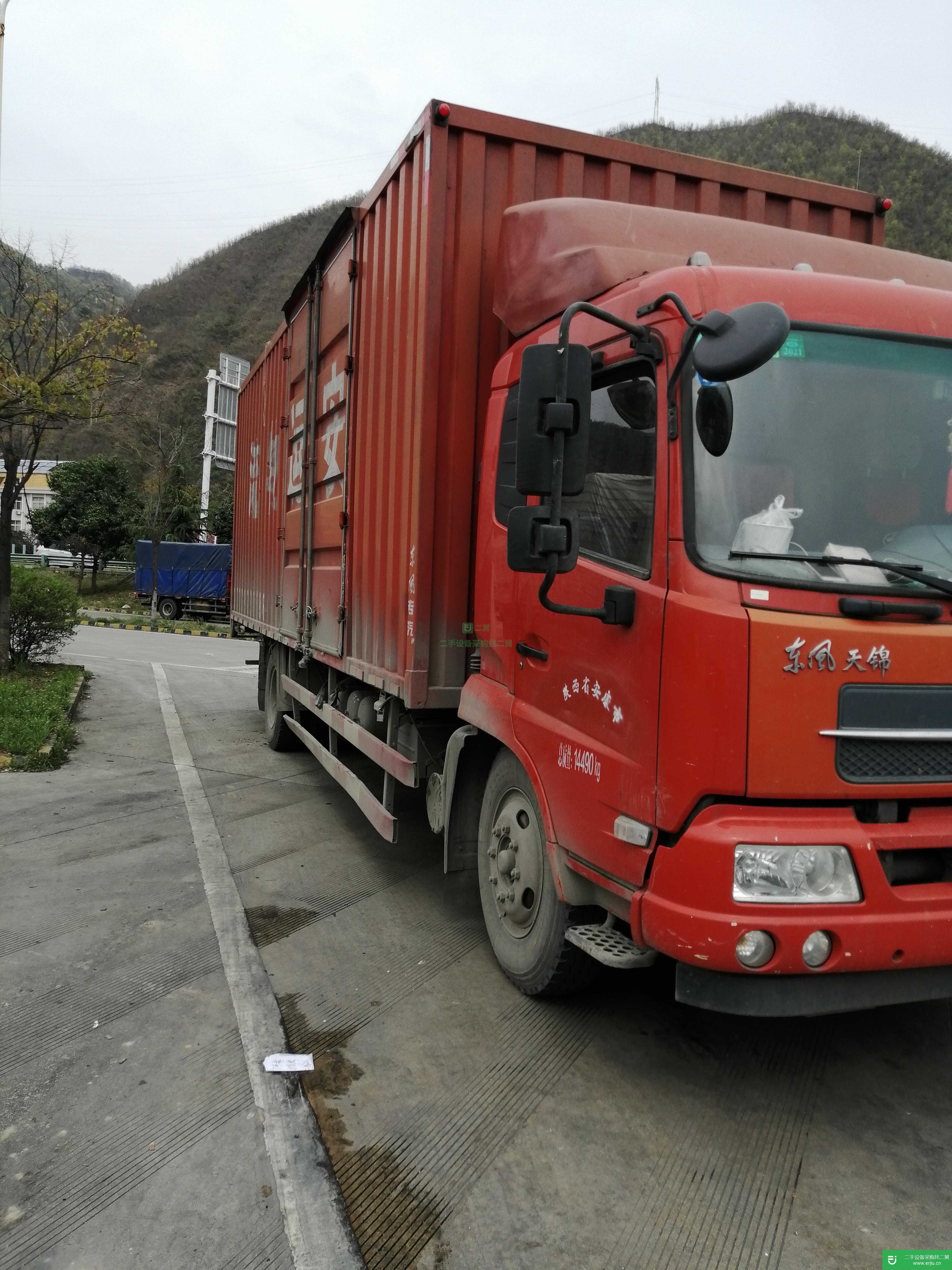 陜西出售二手大運輕卡160馬力貨車