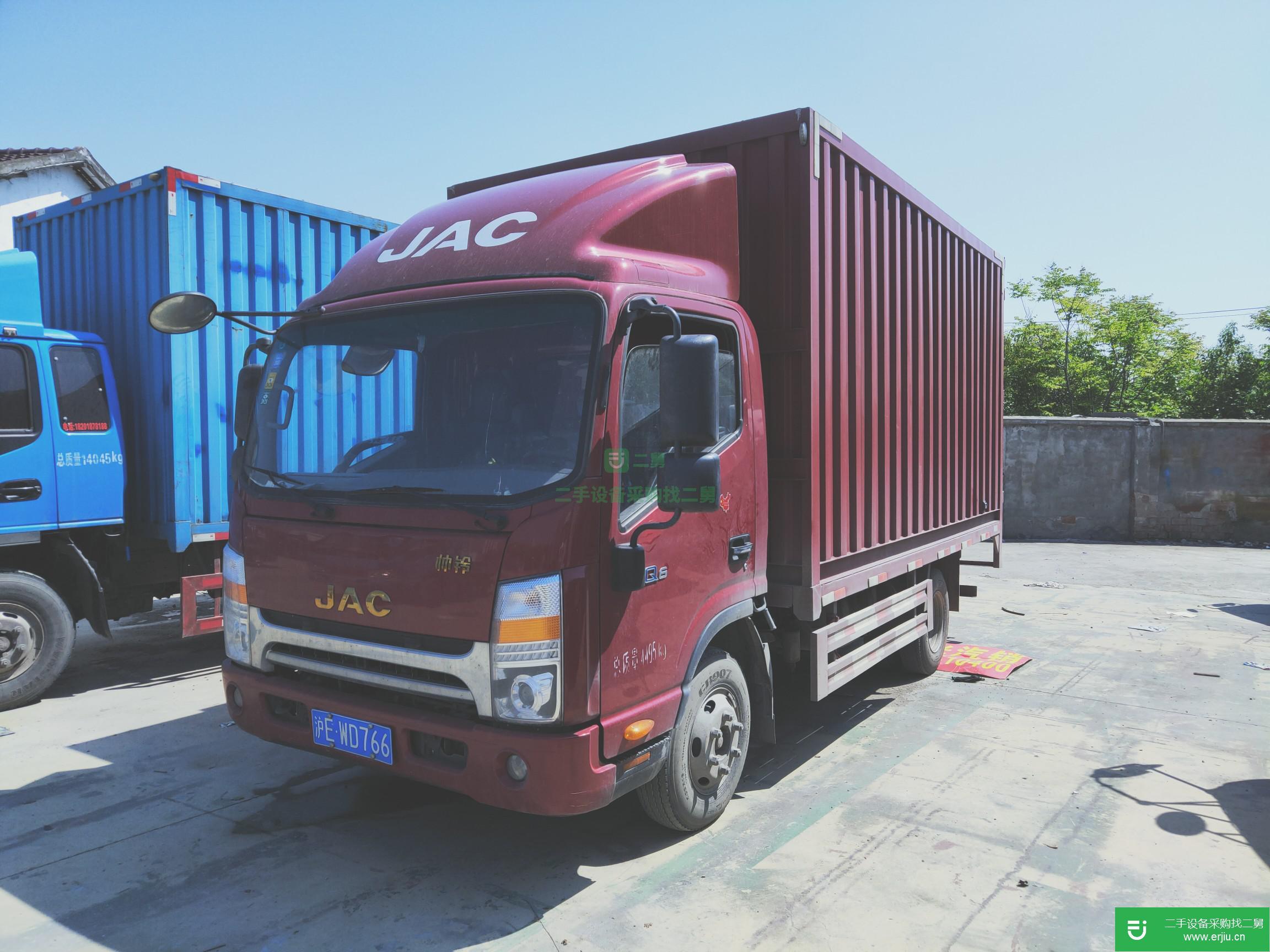 上海出售二手江淮帥鈴156馬力貨車
