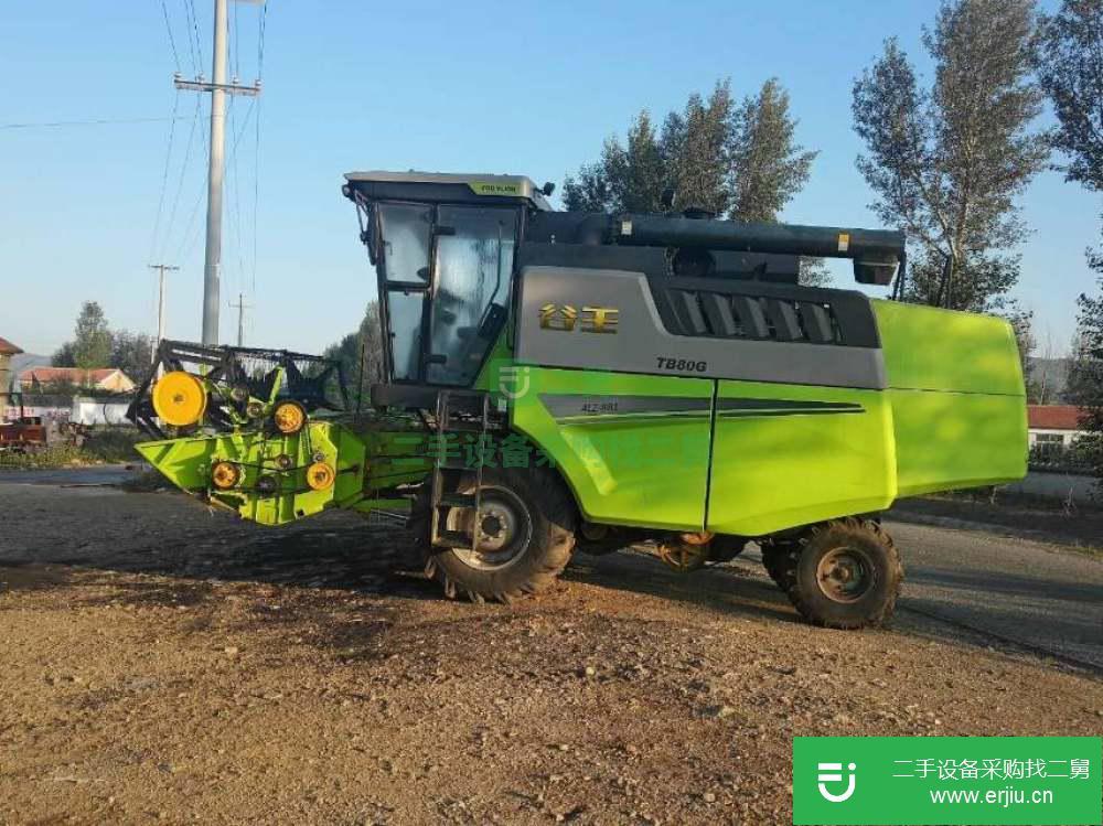 內蒙古低價中聯谷王4LZ-8收割機