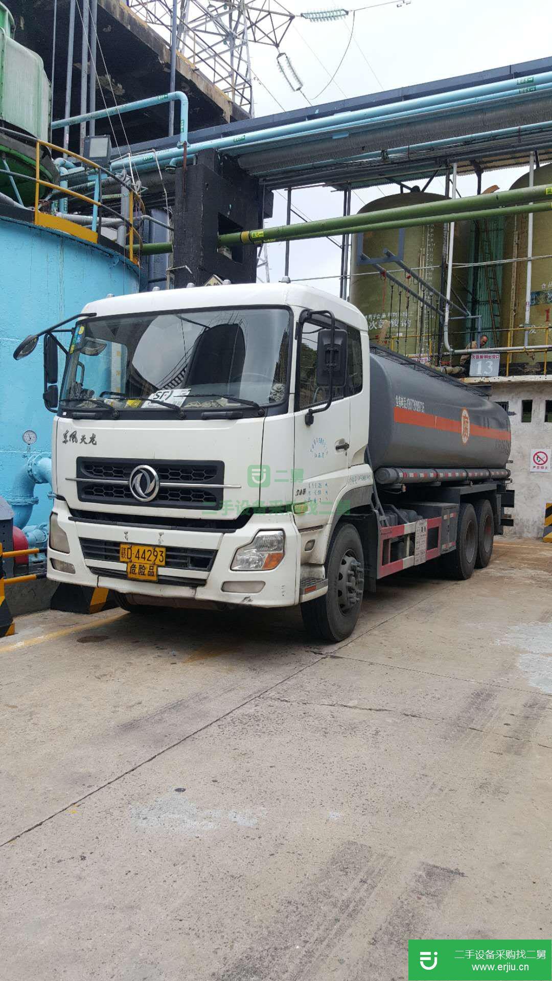 廣東出售二手東風柳汽液體運輸車245馬力