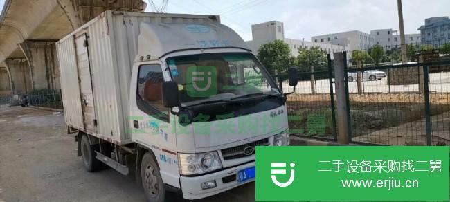 湖北出售二手解放輕卡箱式貨車
