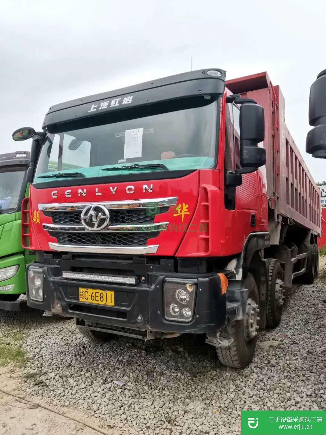 江西出售二手上汽紅巖自卸車