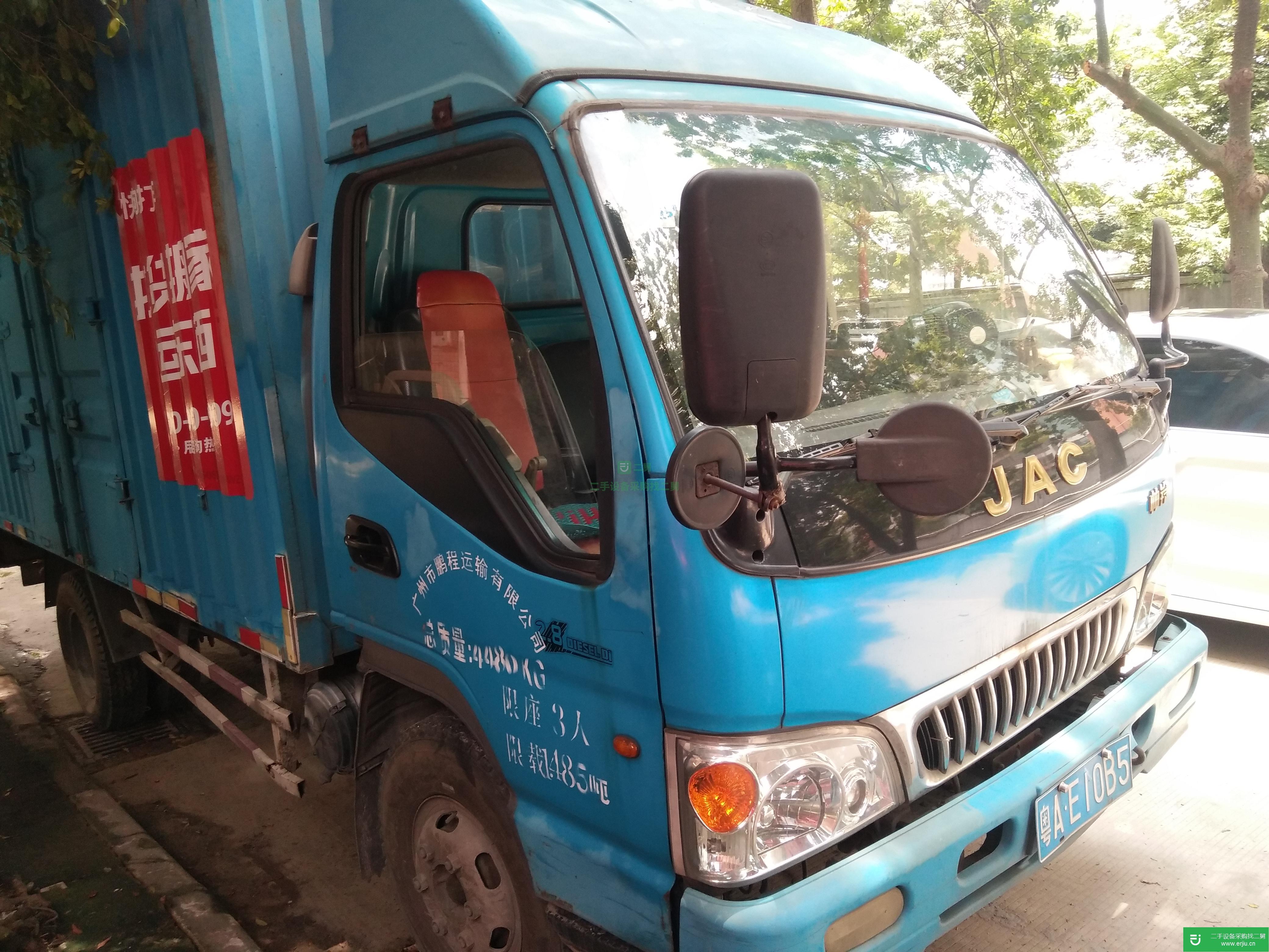 廣東出售二手江淮帥鈴88馬力貨車