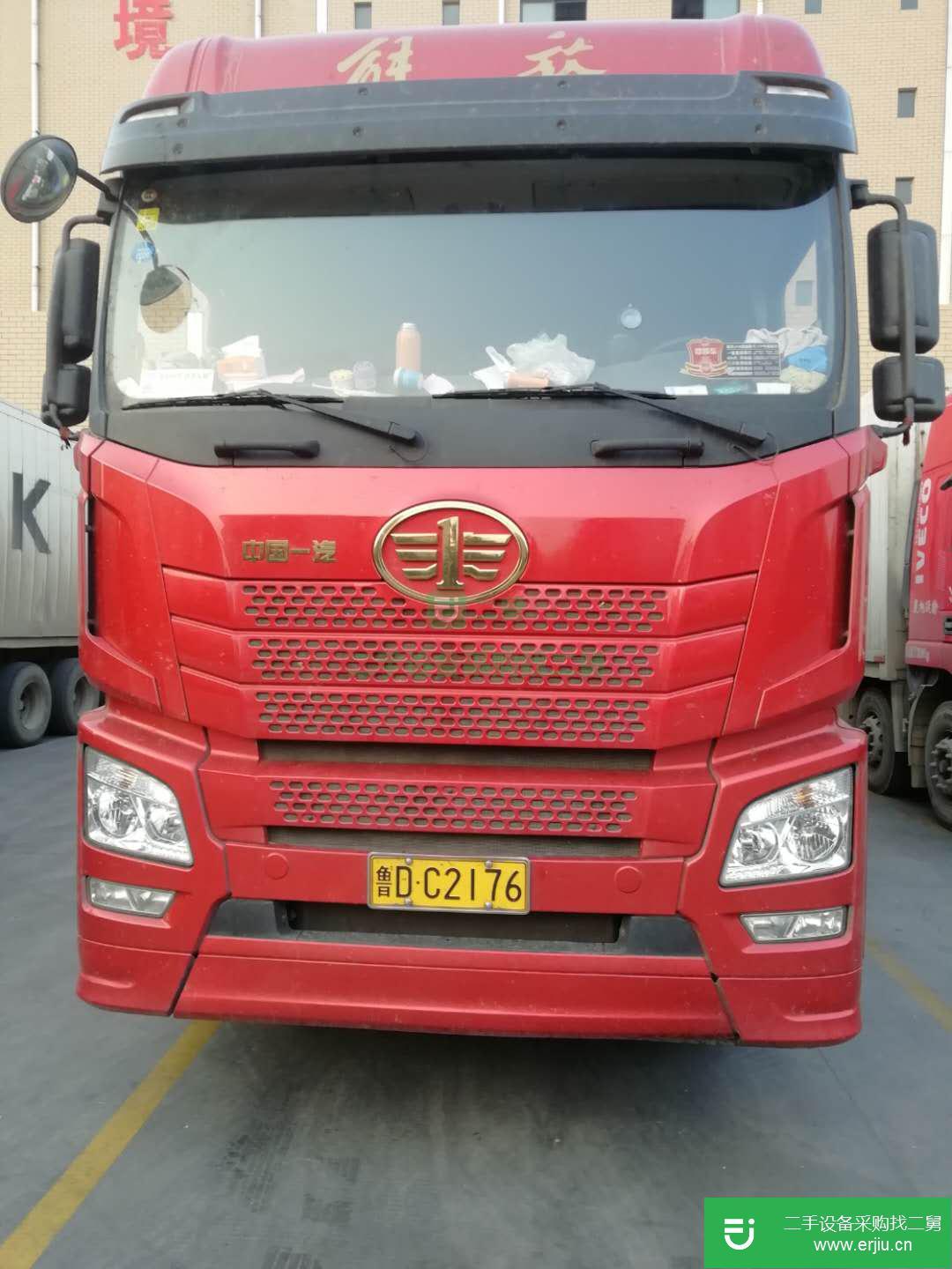 山東出售二手一汽解放冷藏車