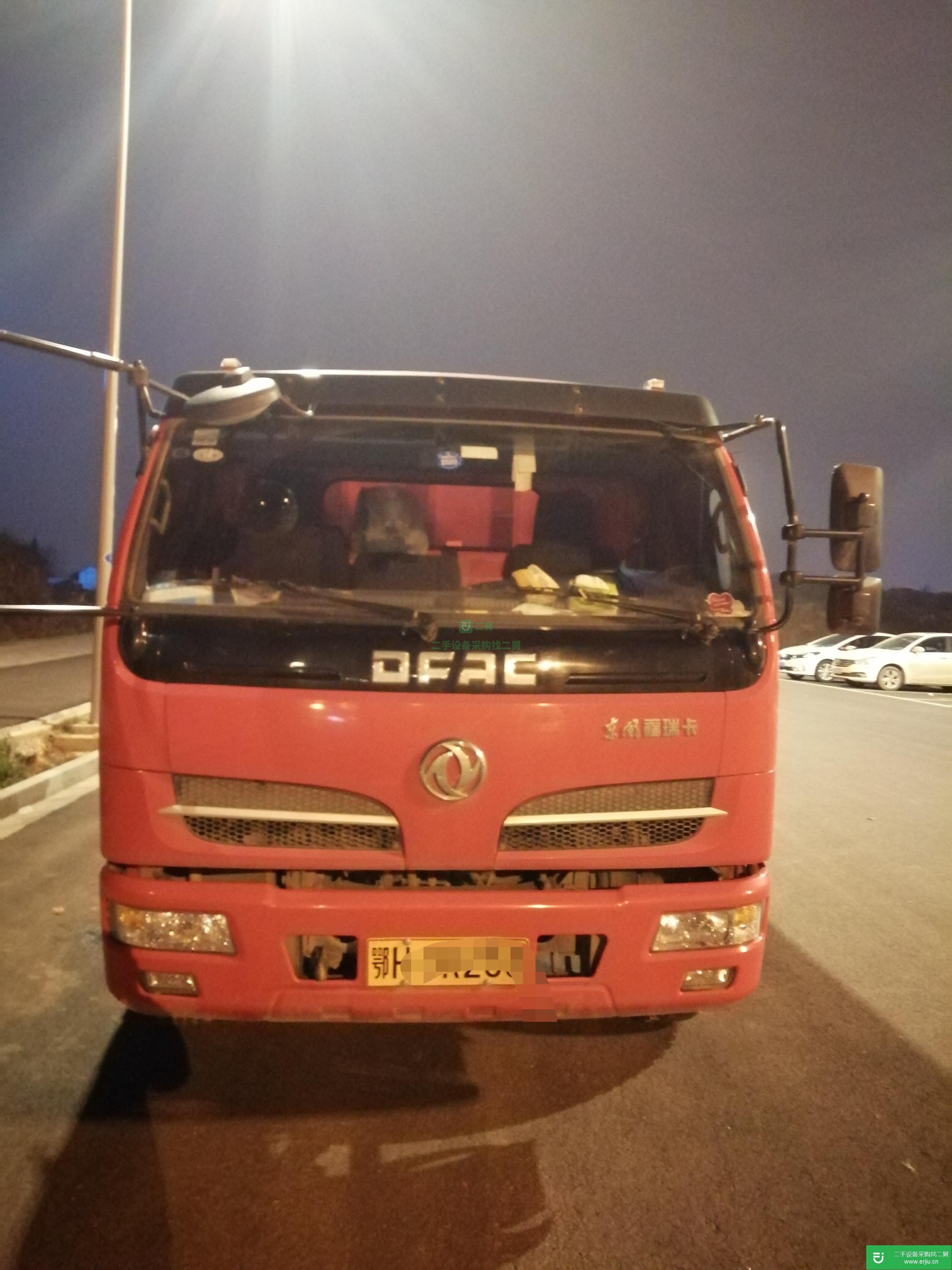 湖北出售二手東風福瑞卡自卸車