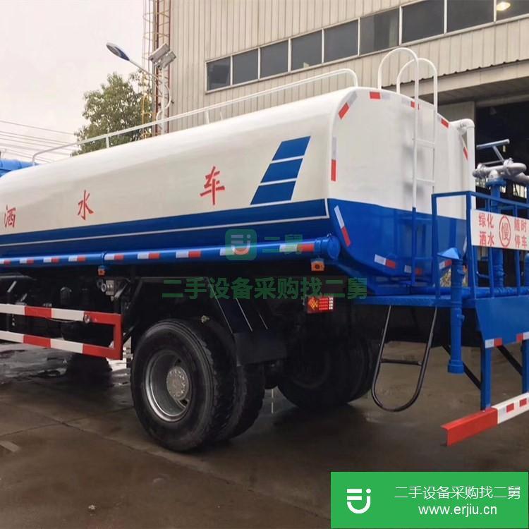 湖北低價出售二手工地用簡易灑水車