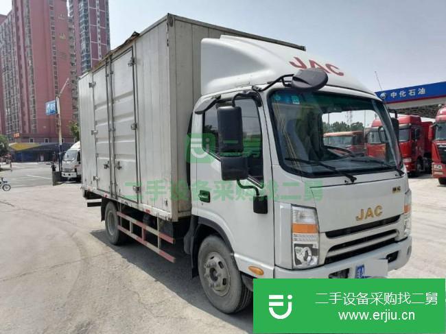 安微出售二手江淮帥鈴廂式貨車