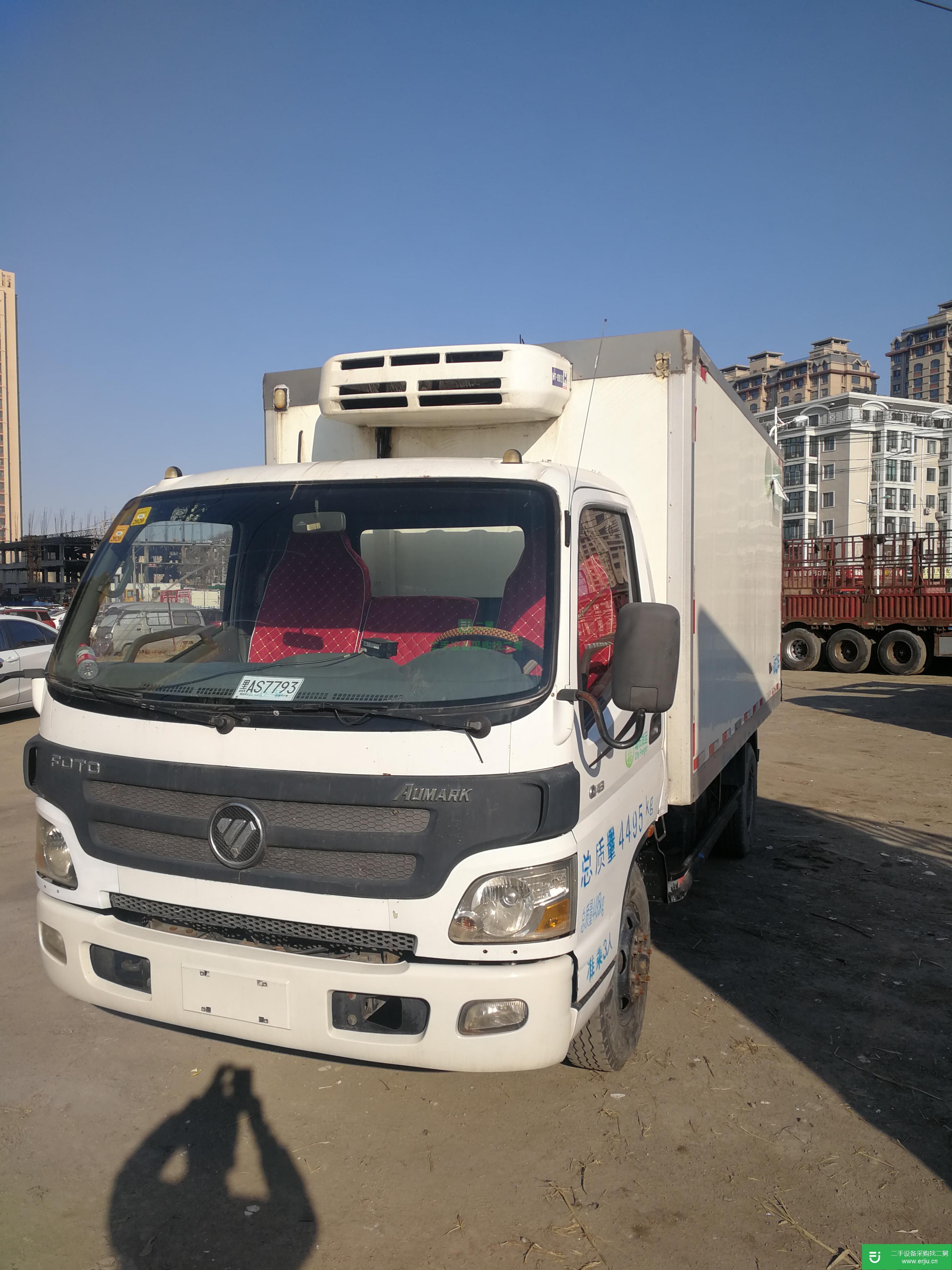 黑龍江出售二手福田歐馬可100馬力貨車