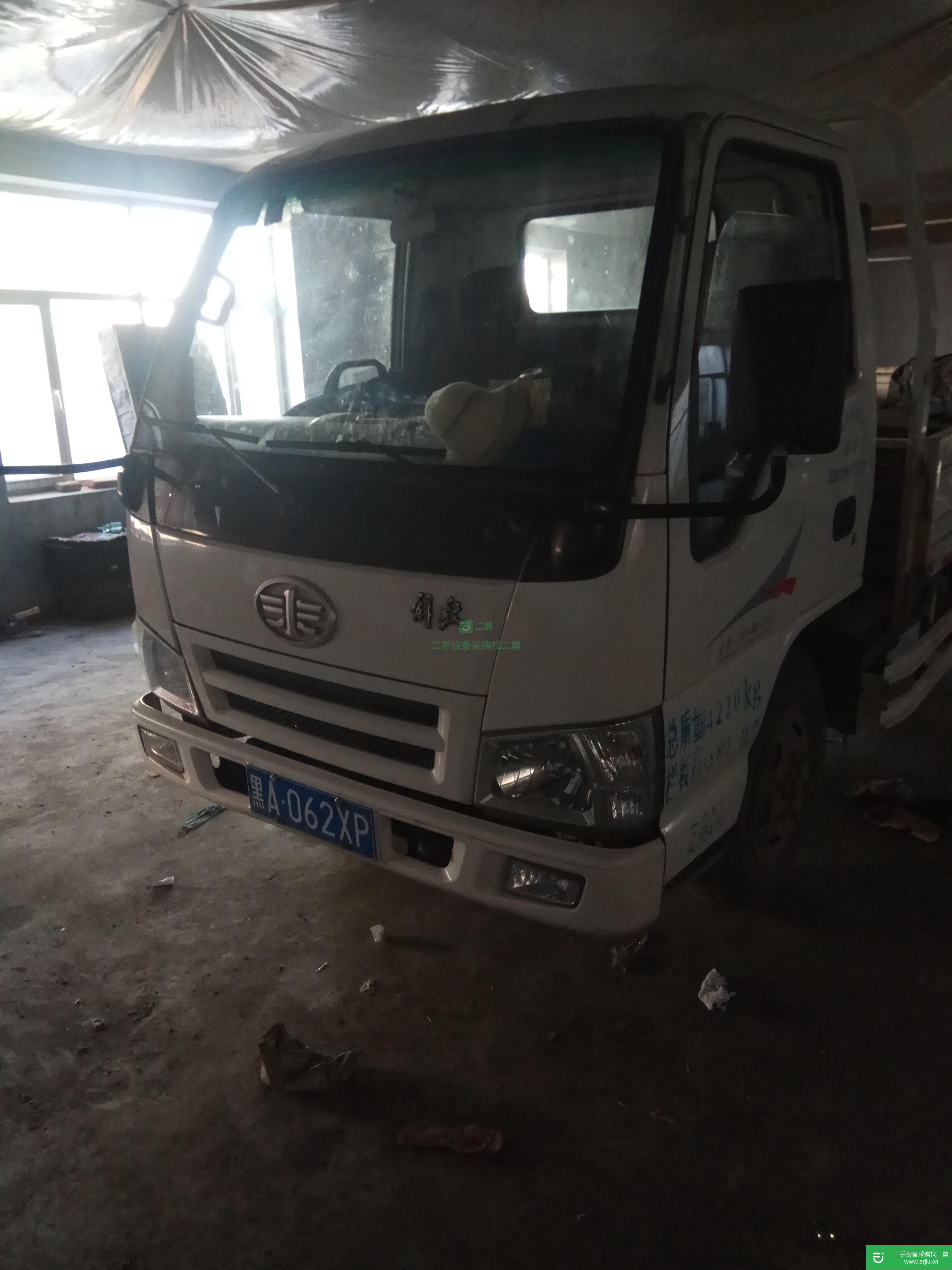 黑龍江出售二手一汽解放103馬力貨車