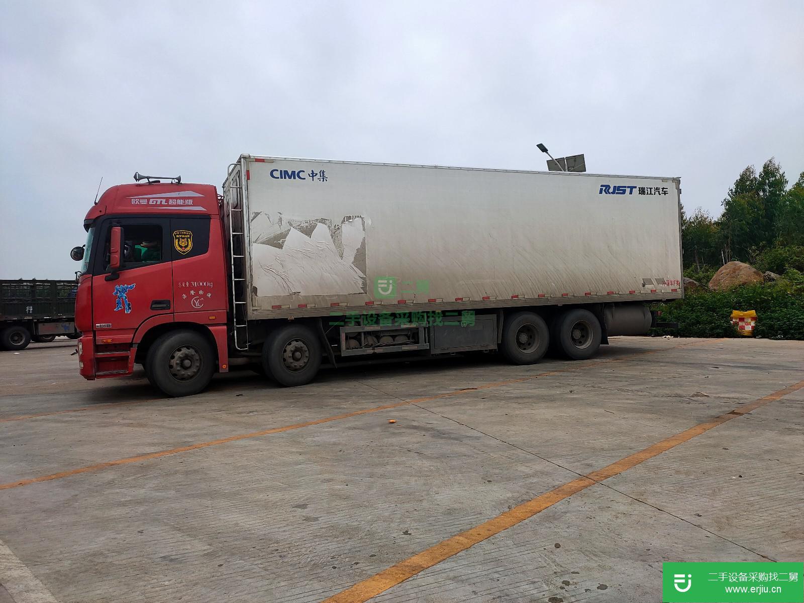 河南出售二手前四后八冷藏車