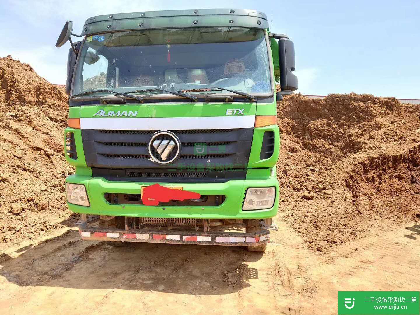江蘇出售二手福田歐曼360馬力自卸車