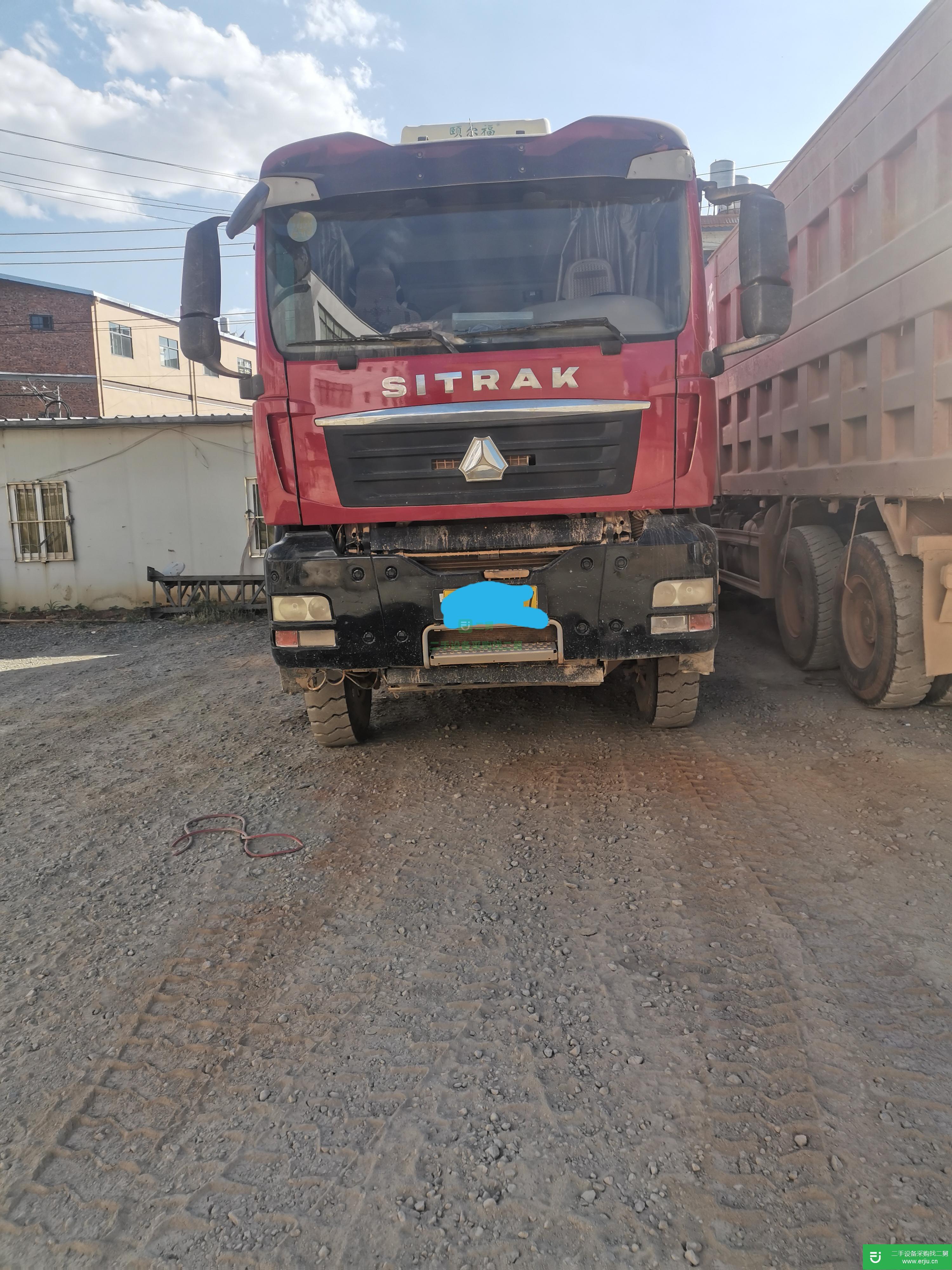 云南出售二手重汽汕德卡自卸車