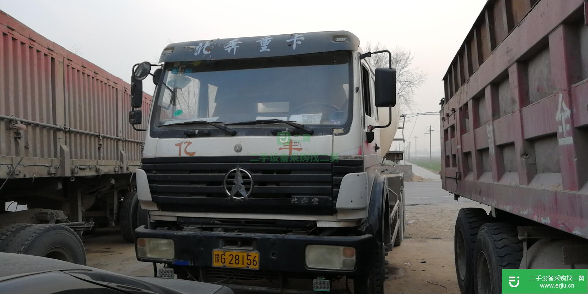 河南出售二手北奔重卡攪拌車