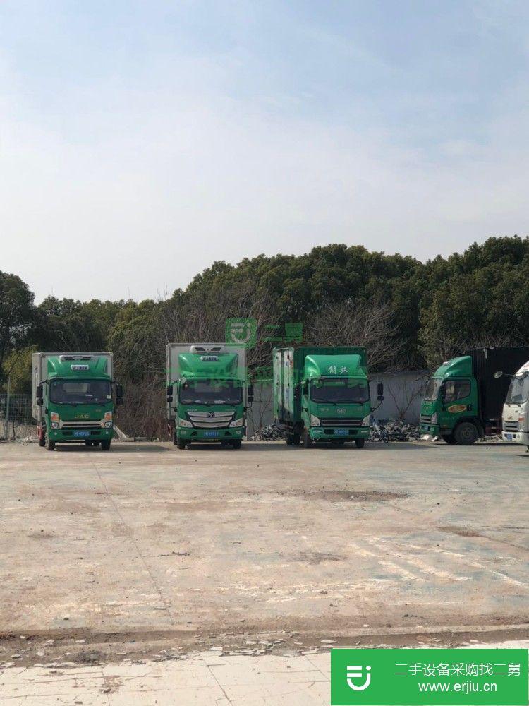 上海出售二手江淮解放廂式貨車