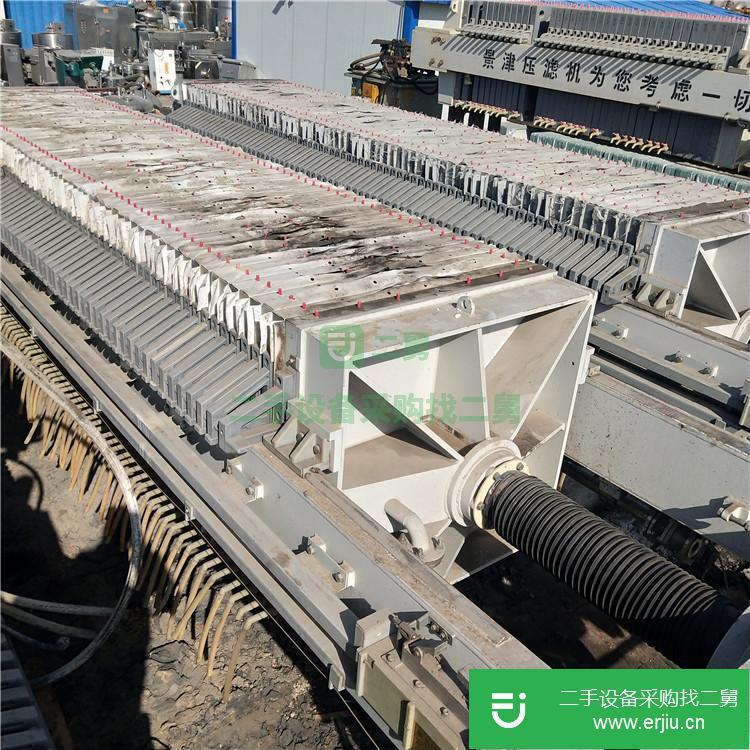 山東低價出售轉讓二手300平方東恒板式壓濾機