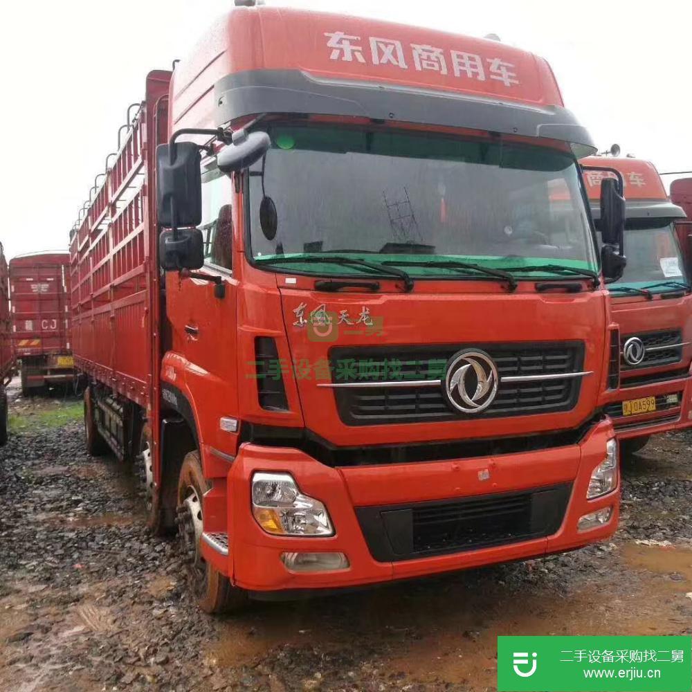 廣西低價出售東風天龍前四后四高欄貨車