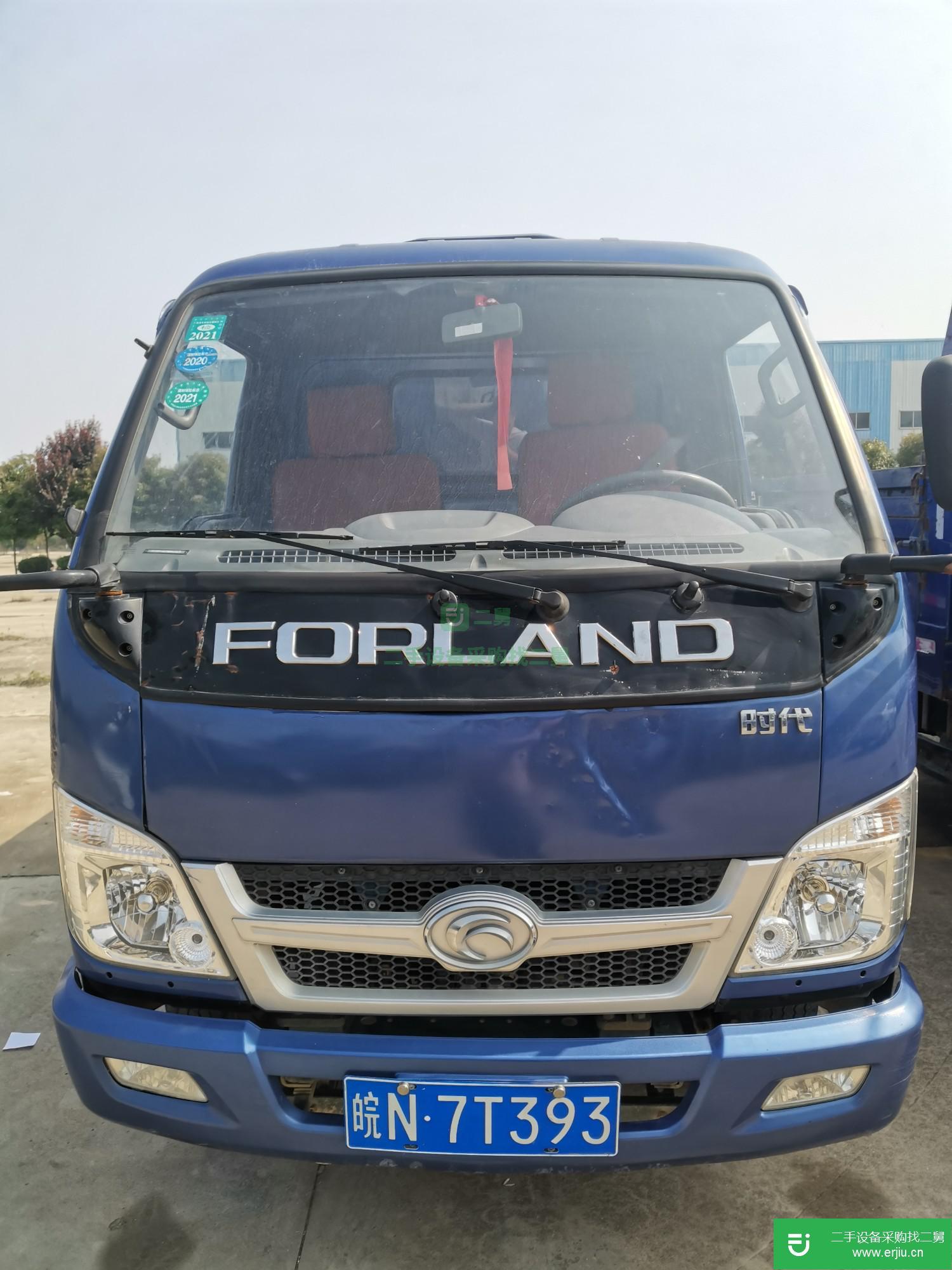 江蘇出售二手福田瑞沃100馬力自卸車