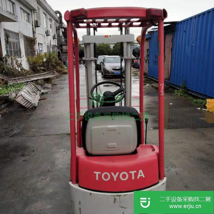 上海出售二手豐田電動(dòng)叉車(chē)