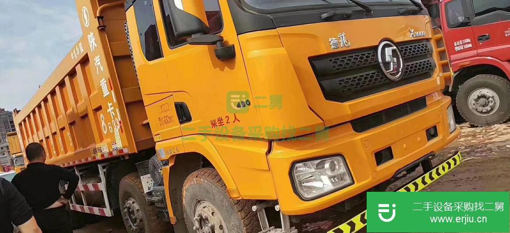 河南出售二手德龍X3000前四后八工程車