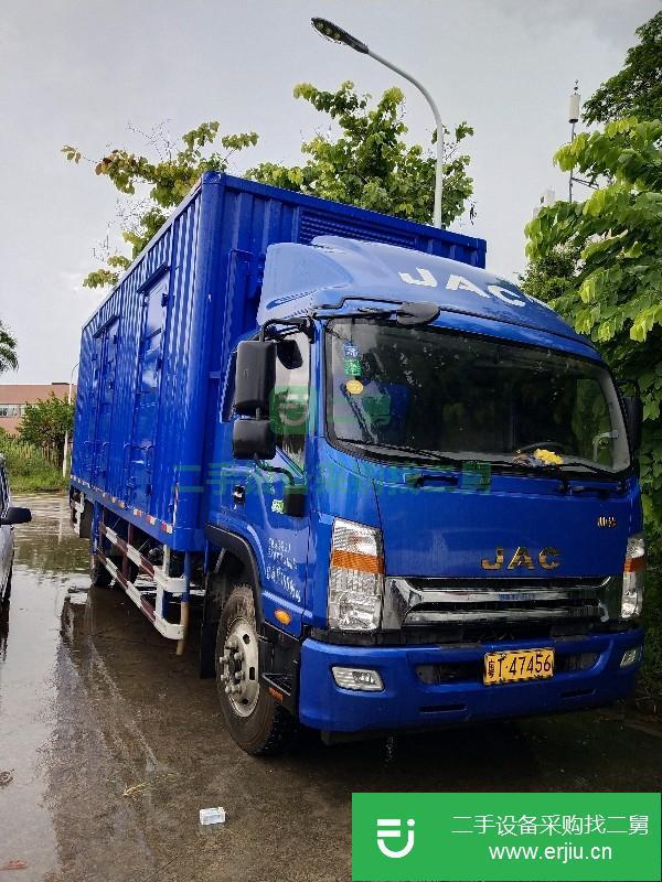廣東出售二手江淮帥鈴廂式載貨車