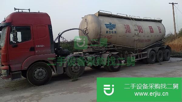 河南出售二手陜汽德龍M3000水泥罐車