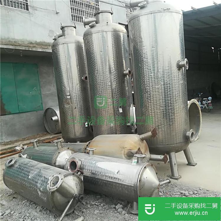 山東低價出售轉讓二手多效降膜蒸發器 低耗能設備