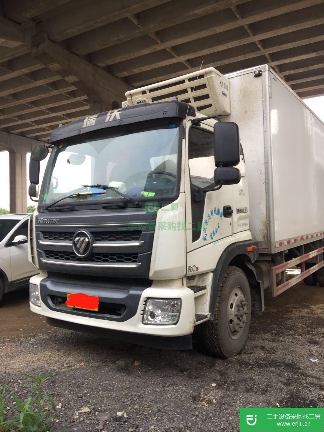 湖北出售二手福田瑞沃廂式貨車