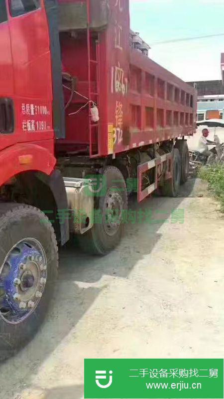 江西出售二手解放J6前四后八自卸車
