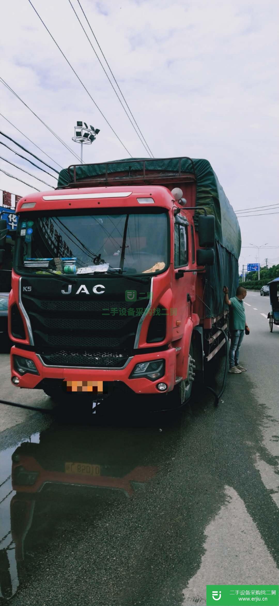 上海出售二手江淮格爾發160馬力貨車
