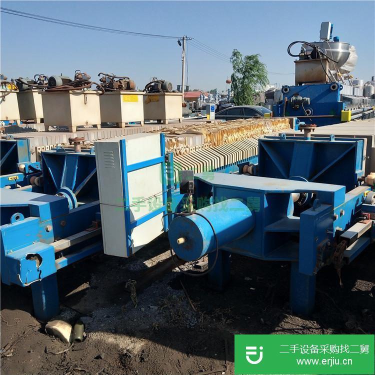 山東低價(jià)出售洗砂廢水專用二手壓濾機(jī)