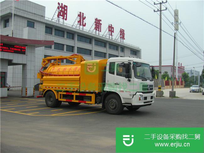 湖北低價出售轉讓二手的東風吸污車
