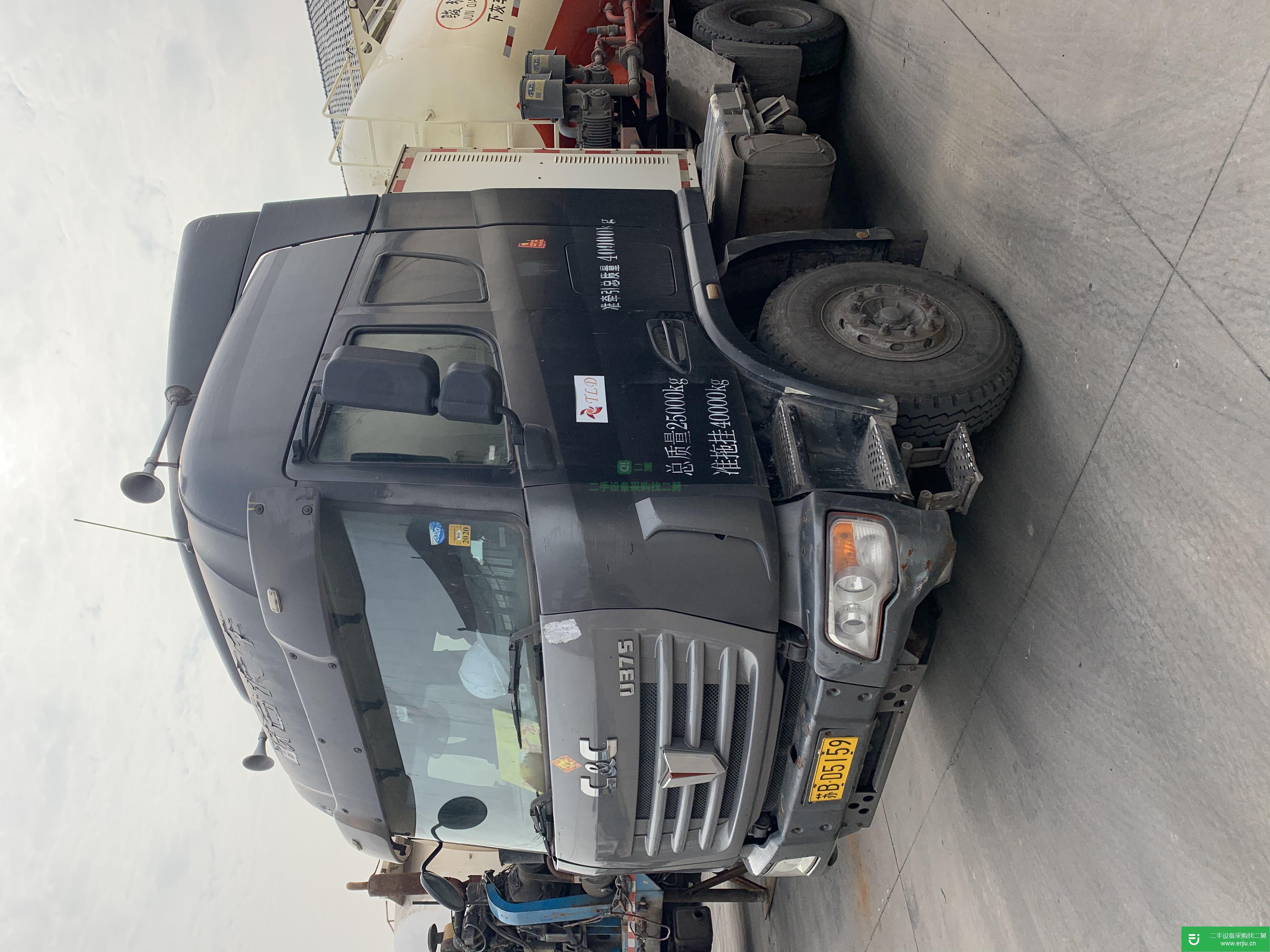 江蘇出售二手聯合375馬力運輸車
