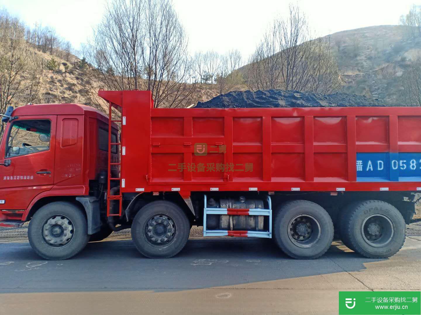 山西出售二手陜汽270馬力自卸車