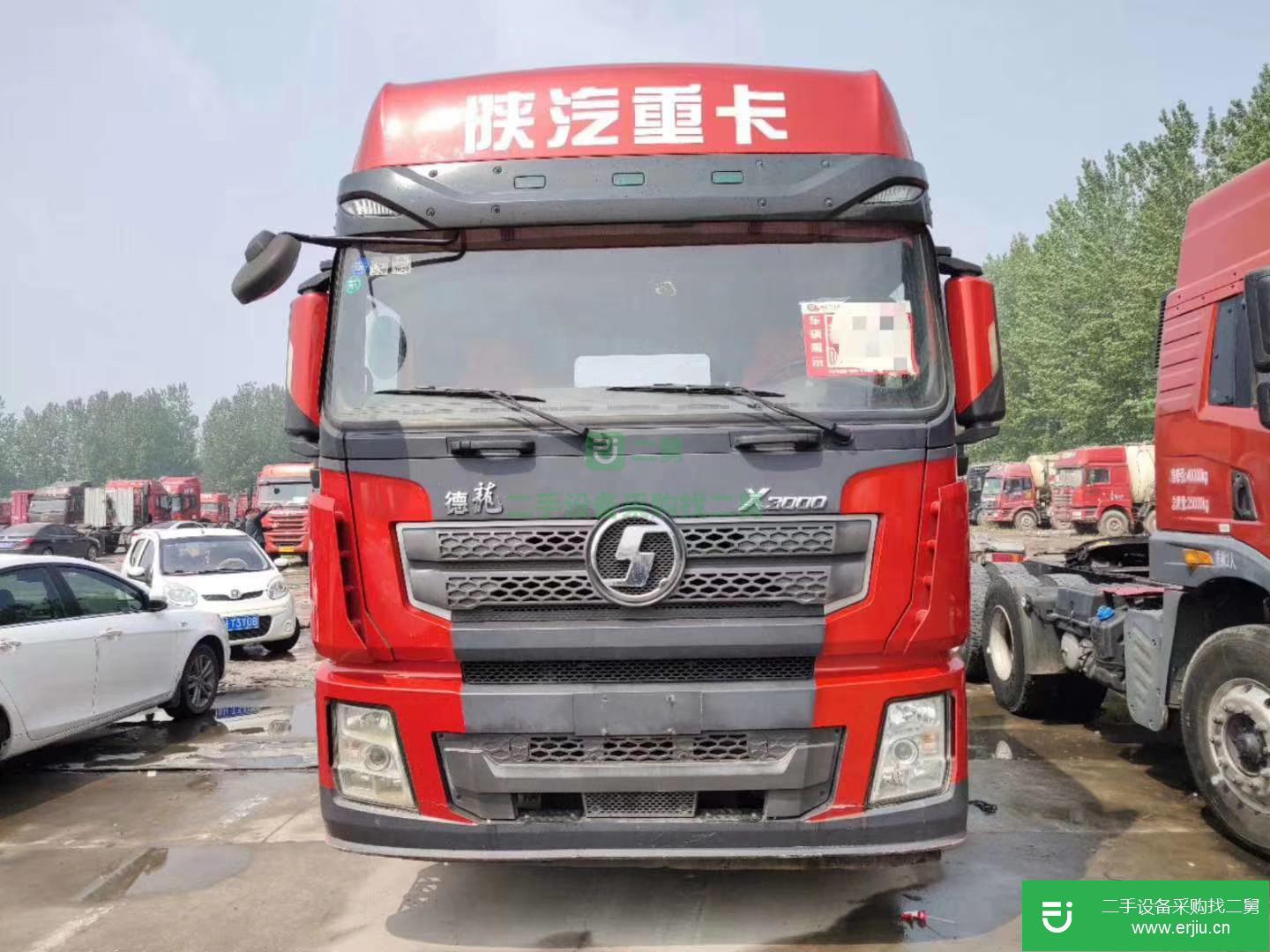 山東出售二手陜汽重卡500馬力牽引車