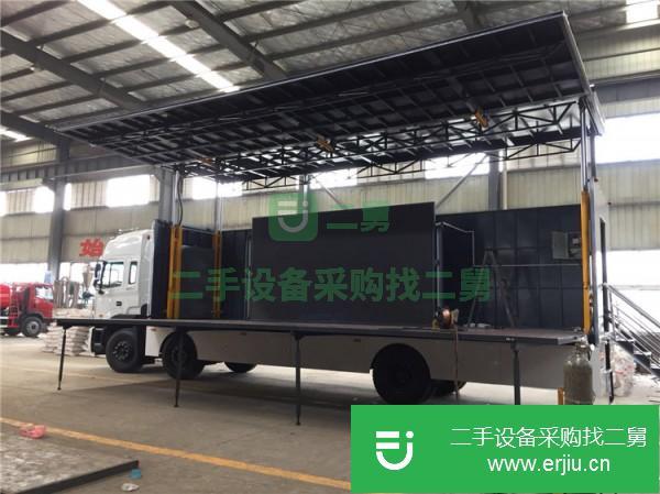 湖北低價(jià)出售轉(zhuǎn)讓二手的藍(lán)牌演出車運(yùn)輸車