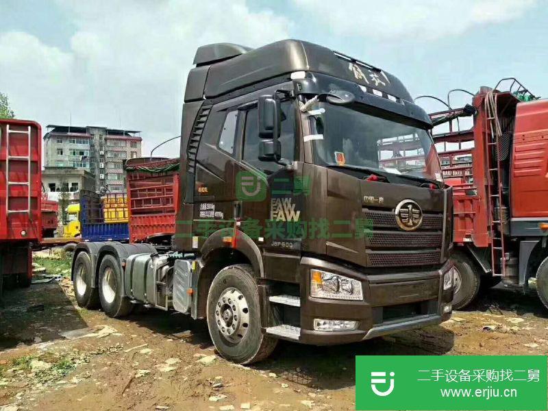 江西出售二手解放j6牽引車